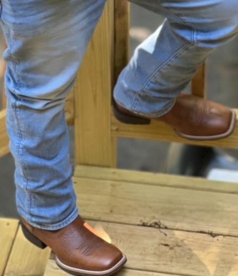 Ariat Men's Sport Western Wide Square Toe Cowboy Boot customer photo 1