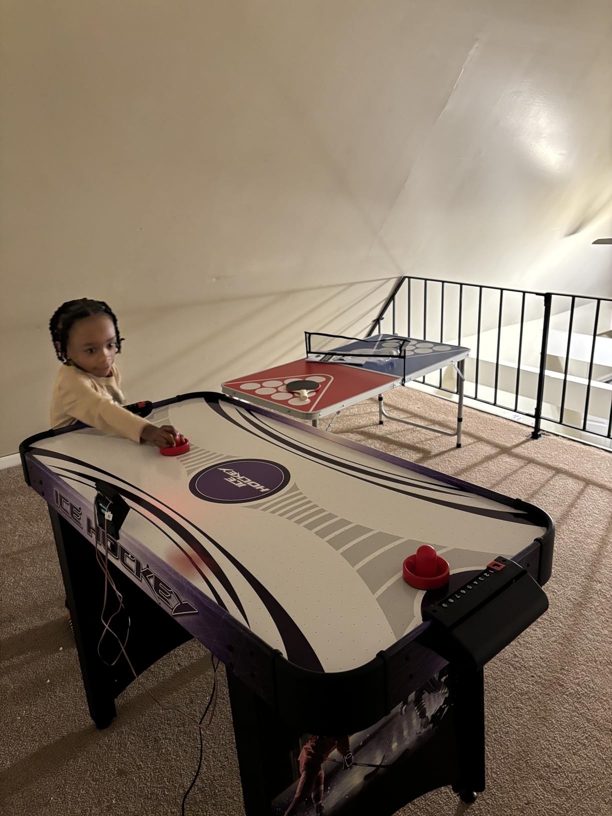 Hathaway Air Hockey Table for Kids and Adults customer photo 2