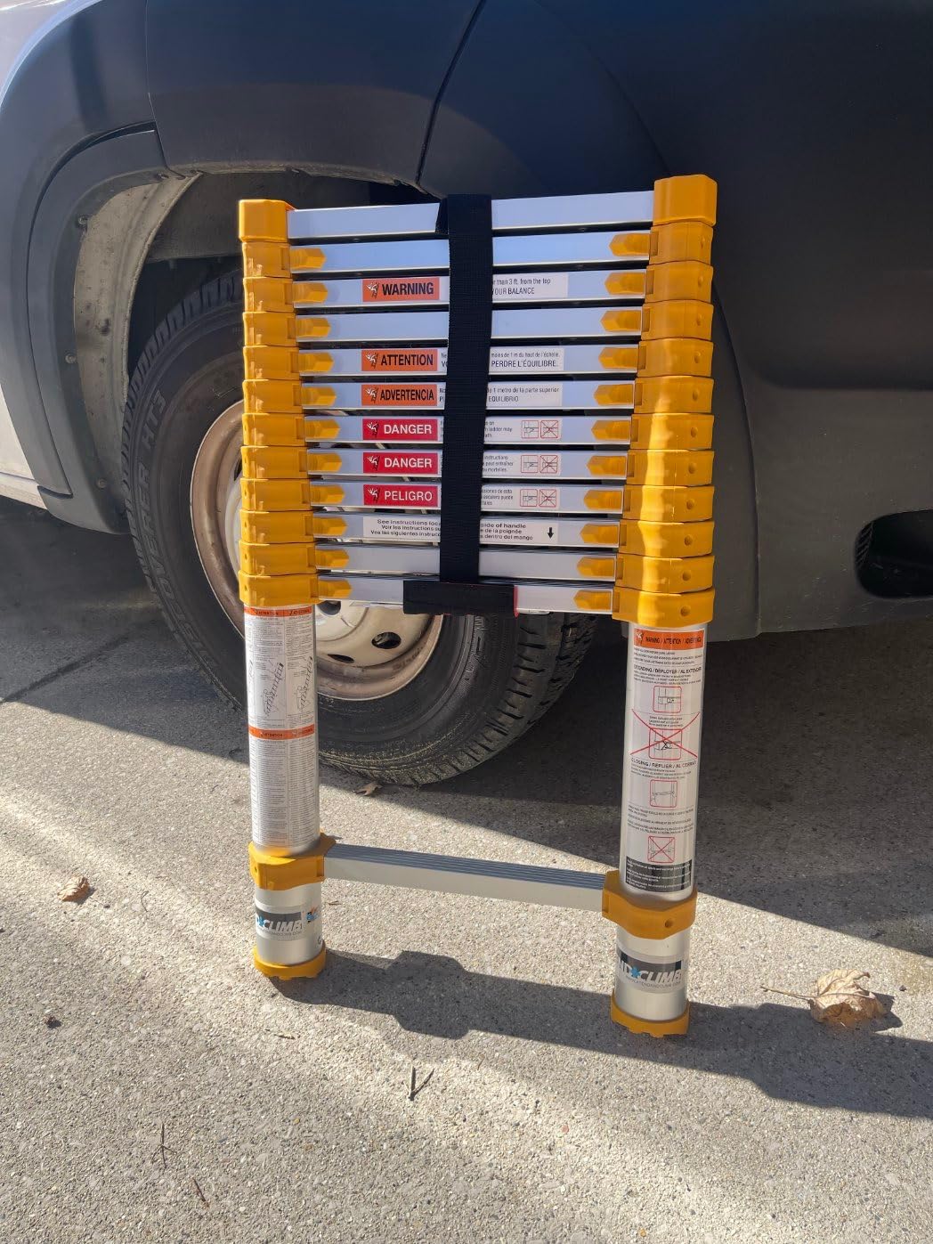 Xtend & Climb 785P+ Telescopic Ladder (15.5 FT - 250 LBS) customer photo 1