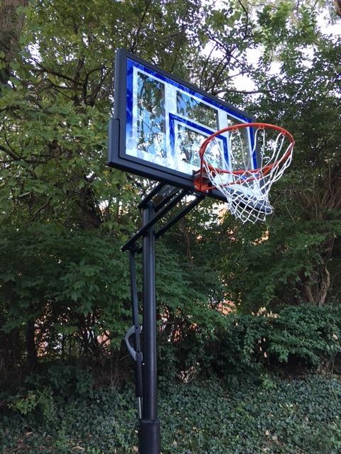 Lifetime In-Ground Fusion Backboard Action Grip Adjustable Basketball System, 48-Inch customer photo 2