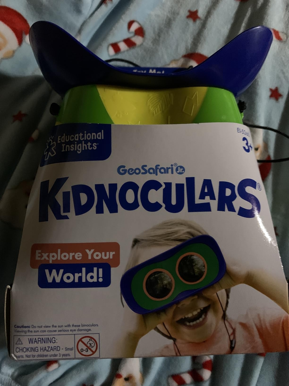 Educational Insights GeoSafari Kidnoculars - Toy Binoculars for Kids, Outdoor Toys for Kids Ages 4-8, Toddler Camping and Nature Toys, Lightweight Binoculars with Neck Strap, Bird Watching Gear customer photo 2