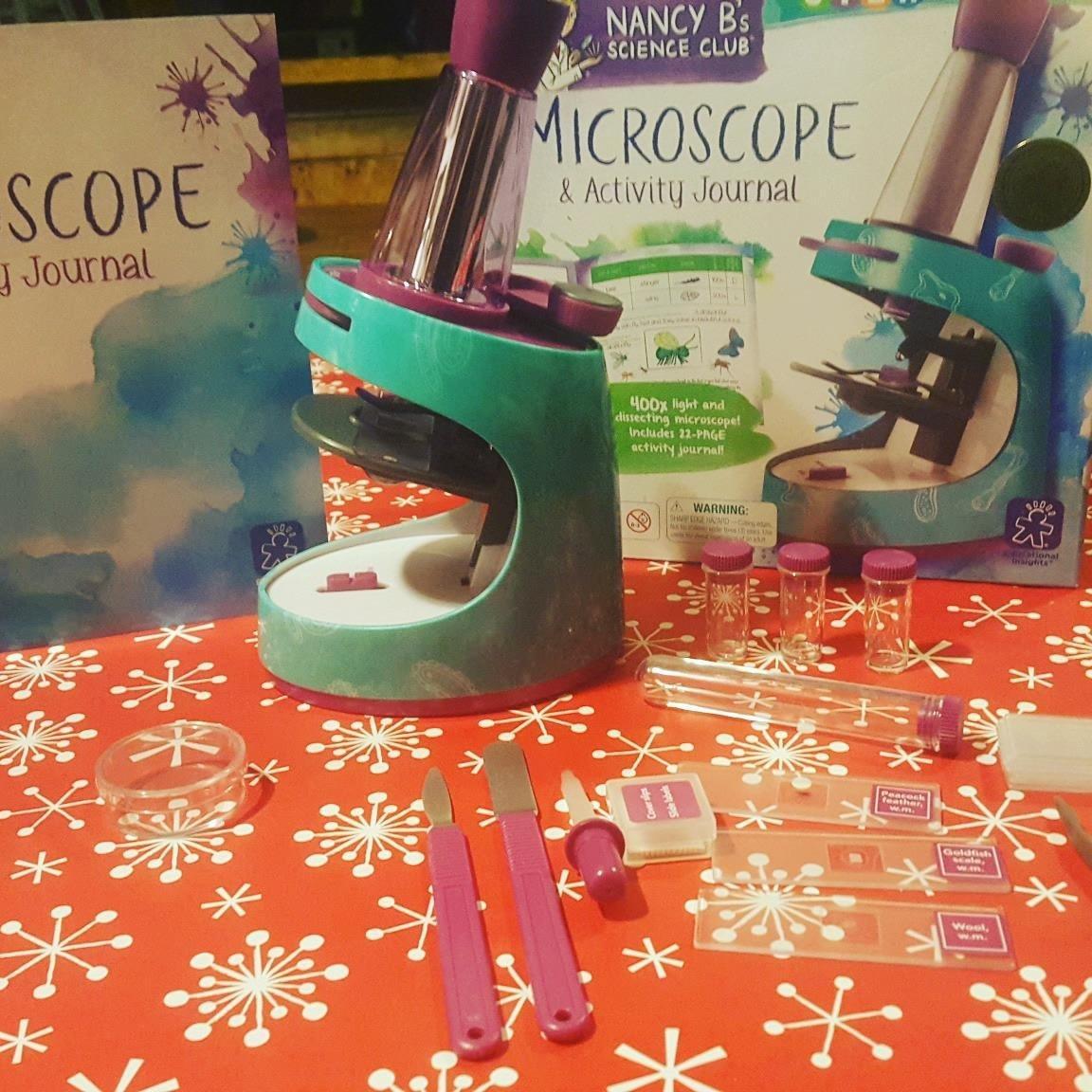 Educational Insights Nancy B's Science Club Microscope for Kids, Microscope Kit, Gift for Boys & Girls, Ages 8-12 customer photo 2
