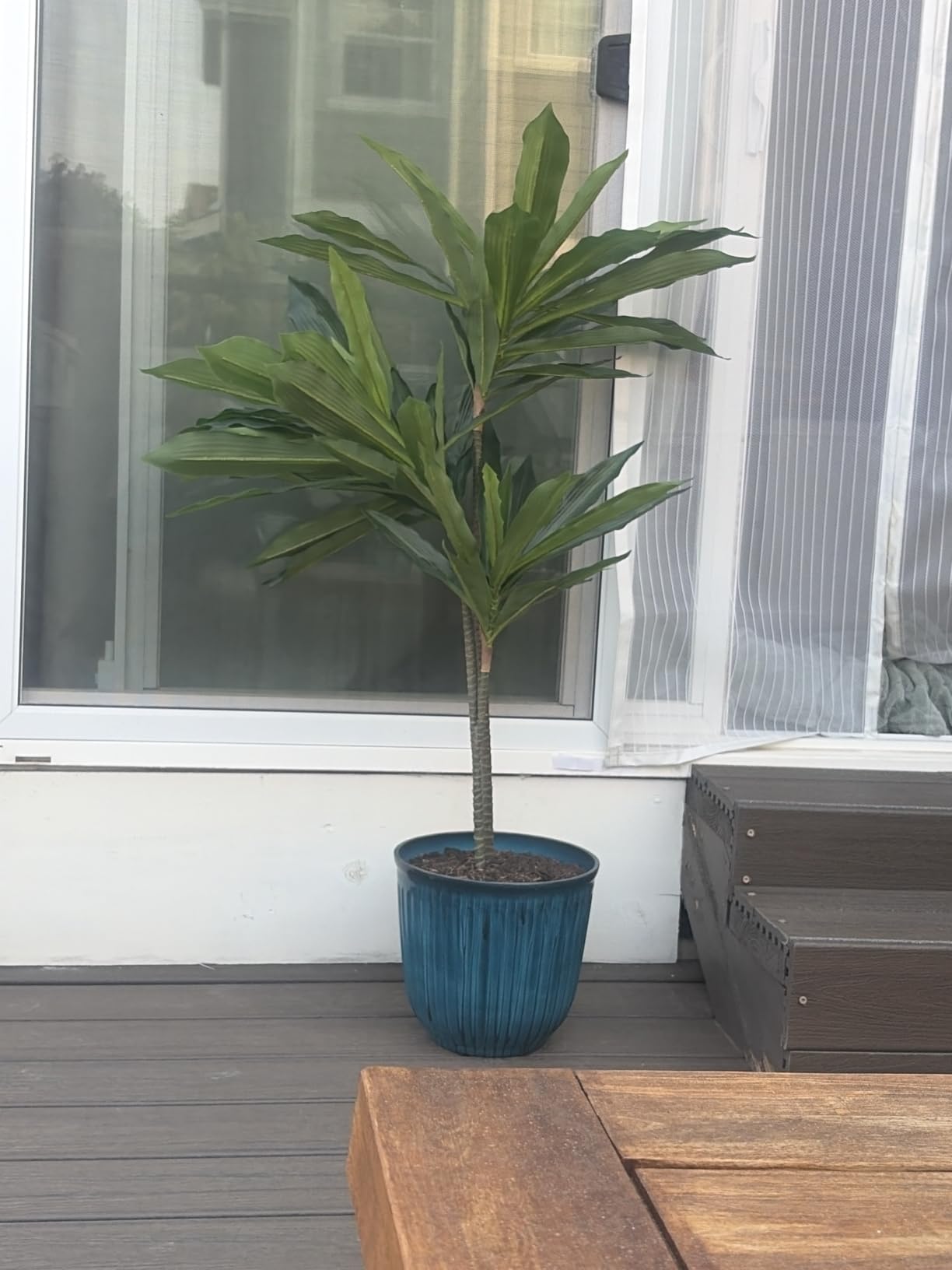 Nearly Natural 48 in Artificial Dracaena Real Touch Plant with Pot customer photo 2