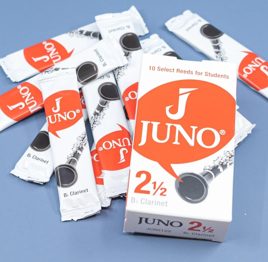Vandoren JUNO Bb Clarinet Reeds, Strength 2.5, Box of 10, JCR0125 customer photo 1