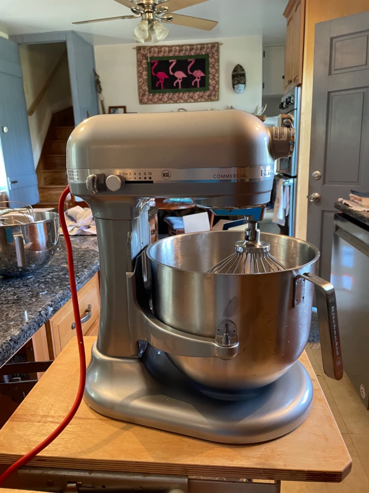 KitchenAid NSF Certified Commercial Series 8-Qt Bowl Lift Stand Mixer - KSM8990 customer photo 1