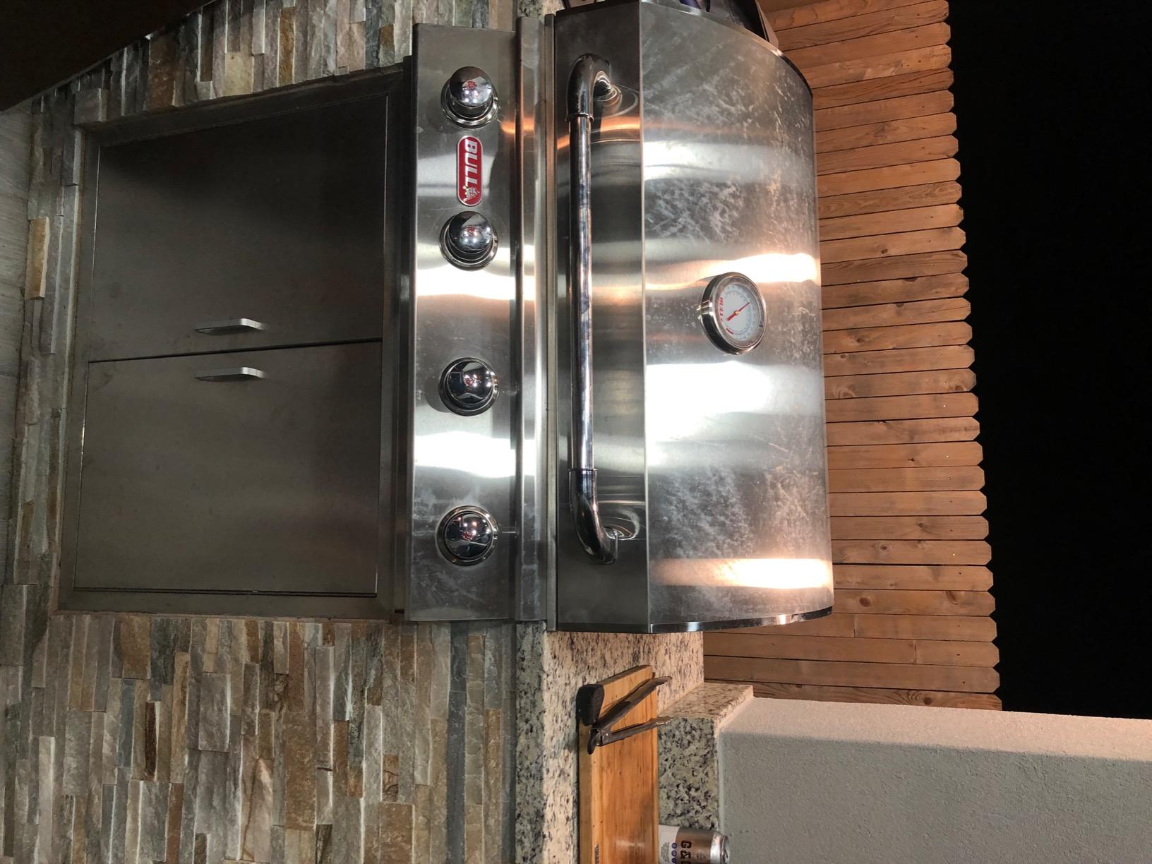 Bull Outdoor Products Outlaw 60,000 BTU Drop-In Grill Head – Stainless Steel, Liquid Propane customer photo 1