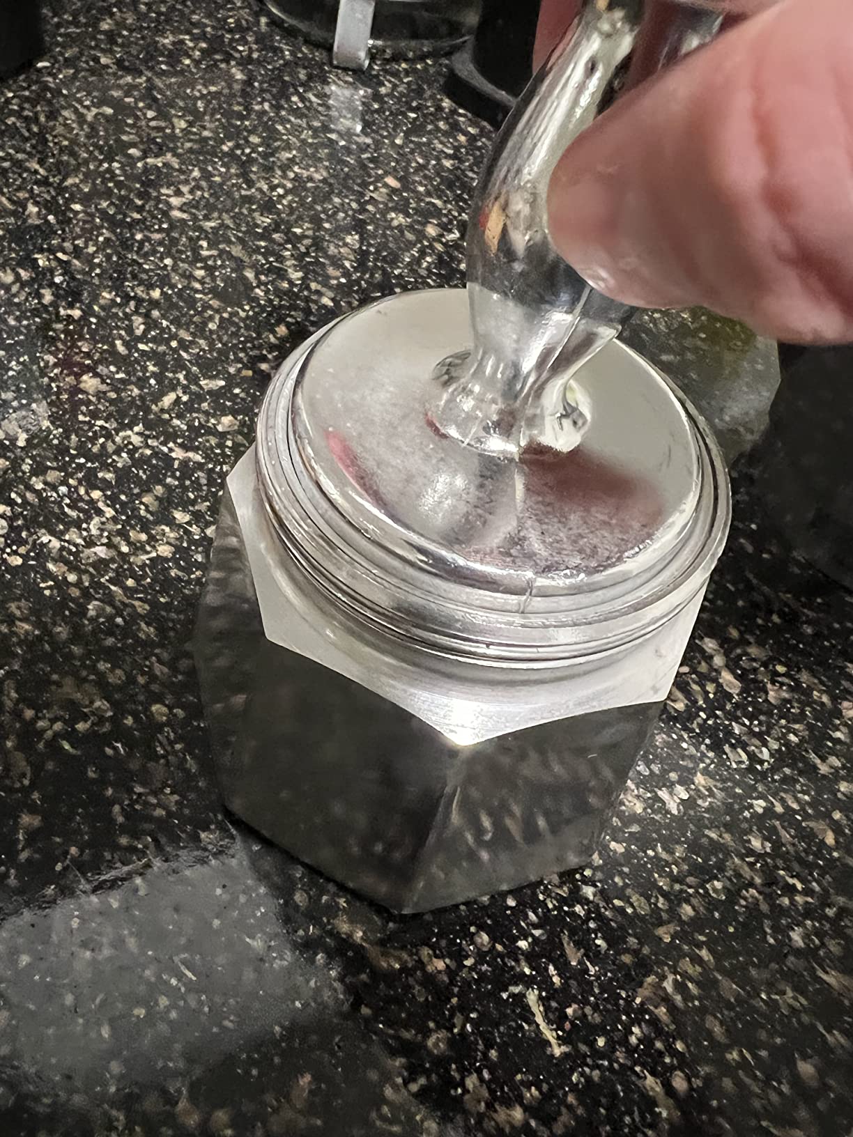Fino Dual-Sided Espresso Tamper, Heavyweight Aluminum, 4-Ounce, Dual 48-Millimeter and 53-Millimeter Ends for Espresso Machines customer photo 1