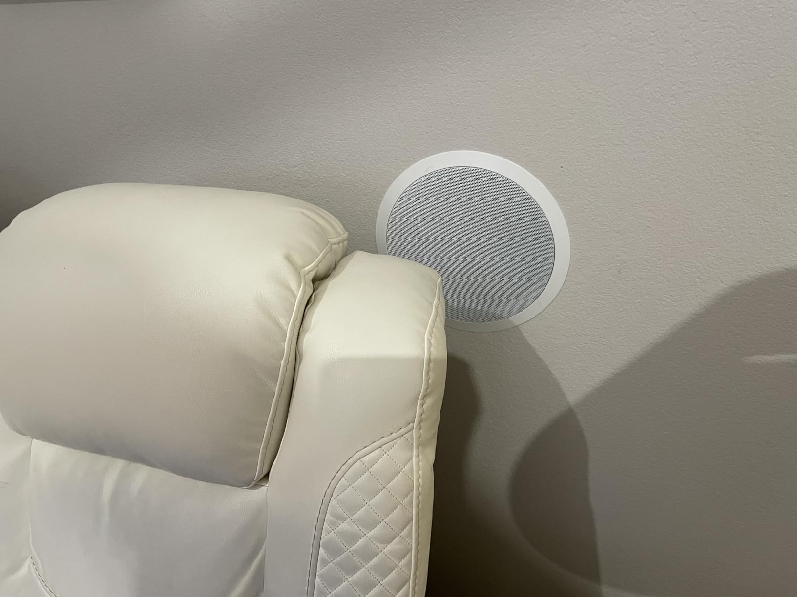 Acoustic Audio by Goldwood CS-IC83 8” 3-Way In Ceiling Home Theater Speaker System (White, 5 Speakers) customer photo 2