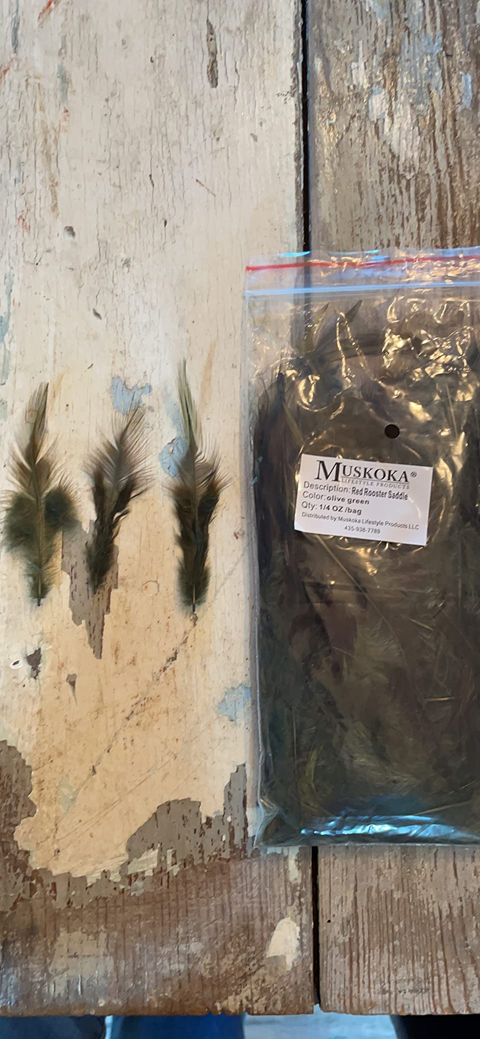 Premium Fly Tying Materials Kit - Comprehensive Variety Pack for Fly Fishing, UV Dyed Marabou, Hackle, Peacock Feathers, Synthetic Dubbing, Ideal for Trout Fishing, Beginners & Experts customer photo 1