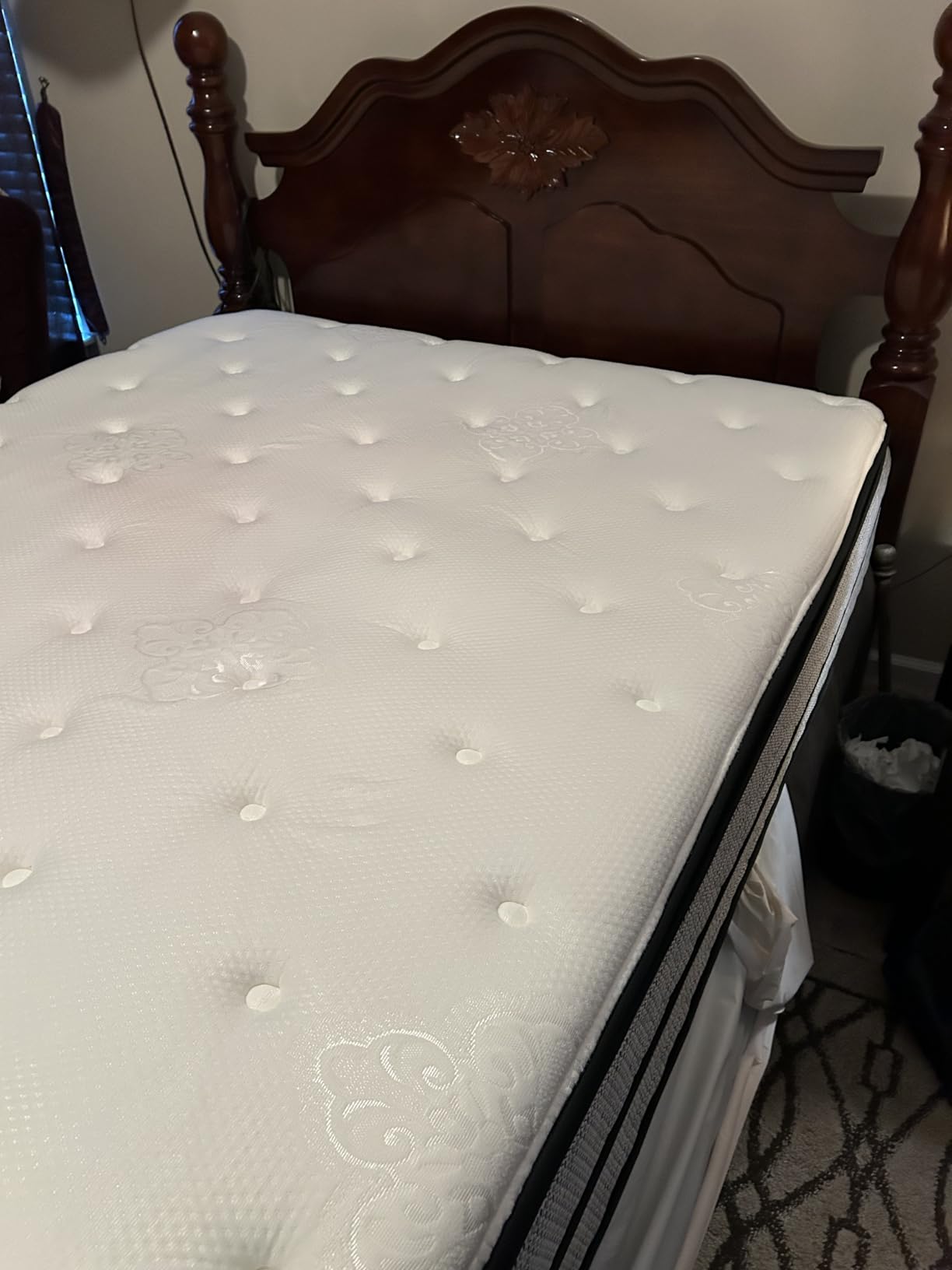 AllerEase Waterproof Allergy Defense Zippered Mattress Protector, Twin customer photo 2