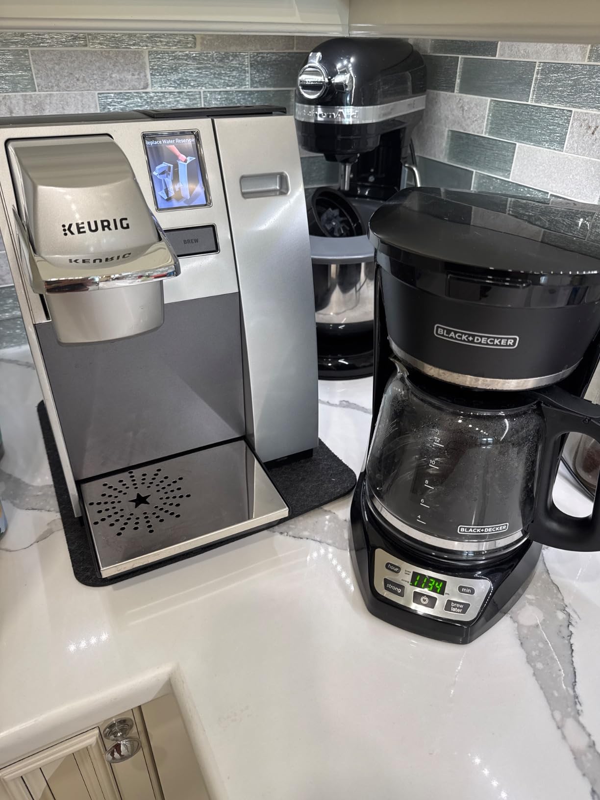 Keurig K155 Office Pro Single Cup Commercial K-Cup Pod Coffee Maker, Silver customer photo 1