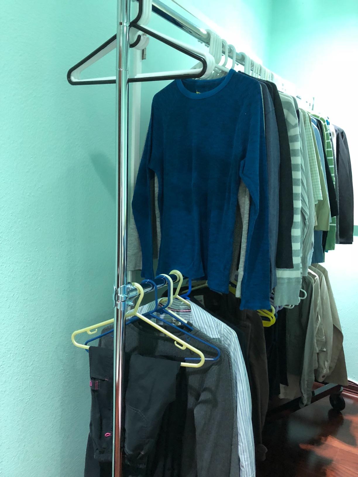 Only Hangers GR600-EH Deluxe Commercial Grade Rolling Z Garment Rack, 400lb Capacity, 63