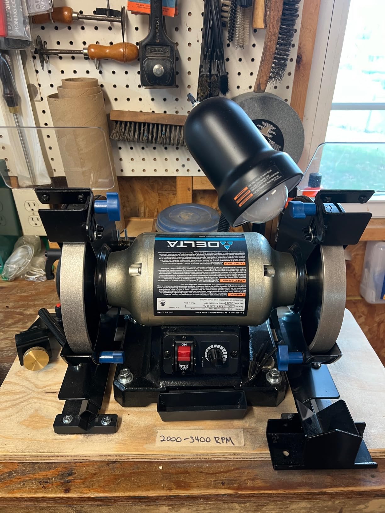 Delta Power Tools 23-196 6-Inch Variable Speed Bench Grinder customer photo 2