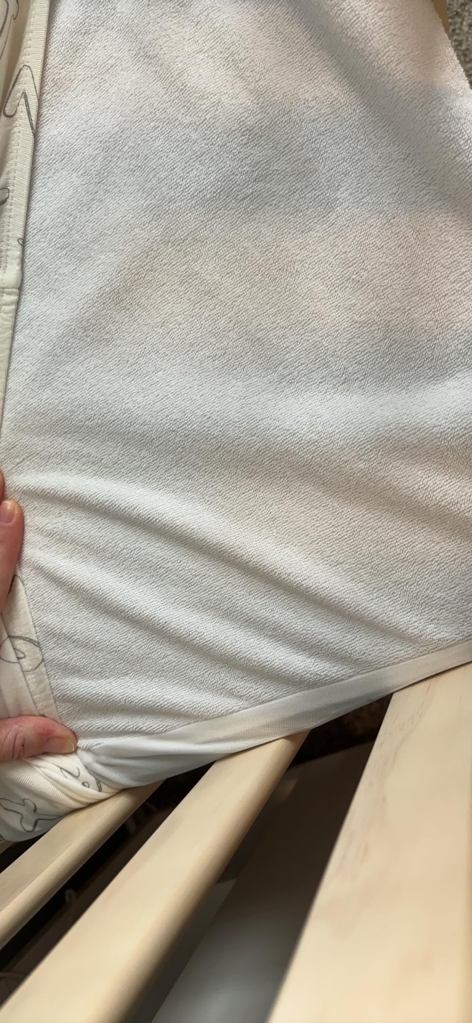 SureGuard Waterproof Mattress Protector, Crib Size Mattress Cover customer photo 1