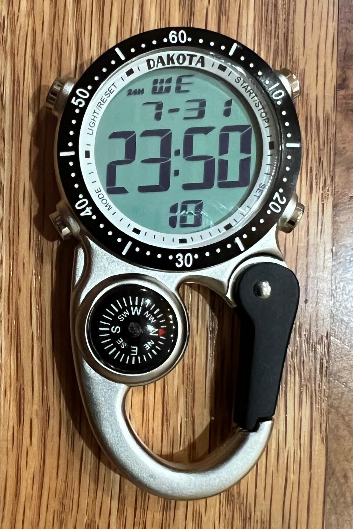 Dakota Digital Clip Watch with Compass & Dual Time customer photo 2