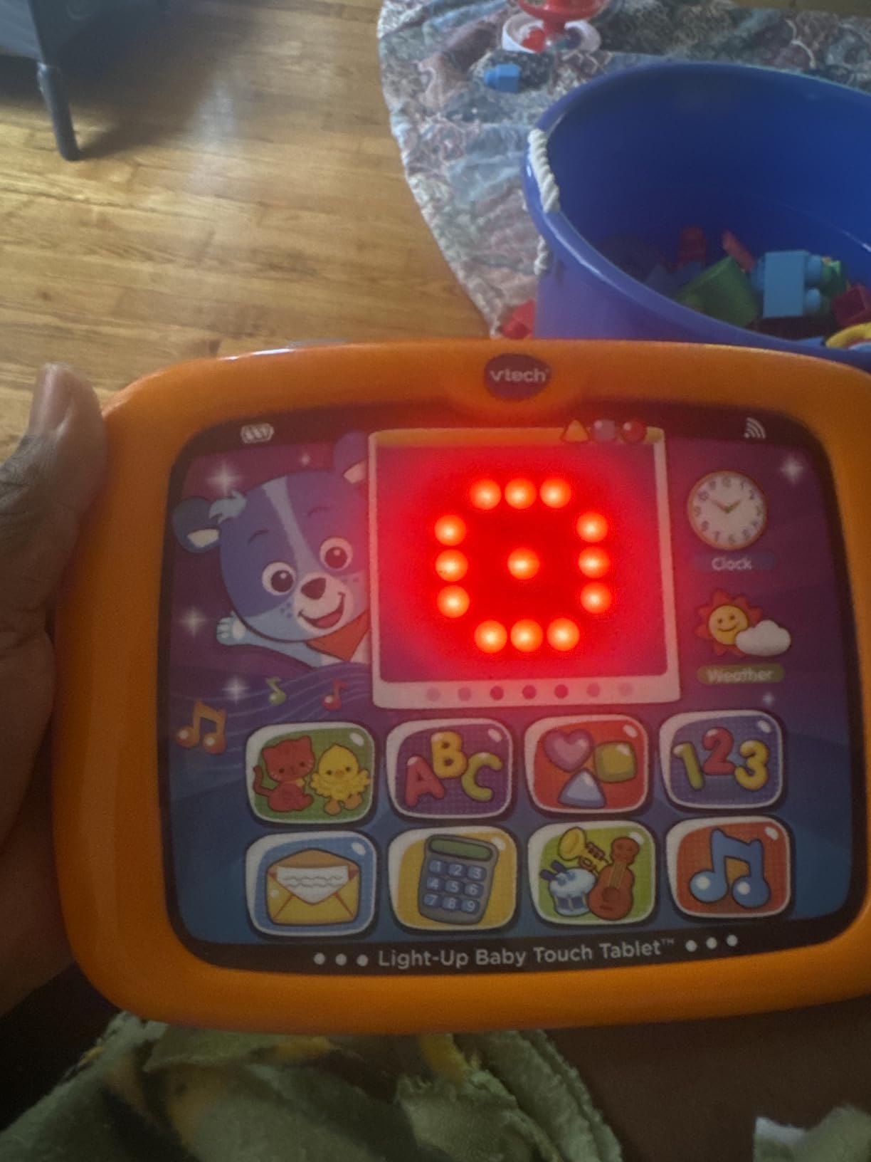 VTech Light-Up Baby Touch Tablet, Pink customer photo 2