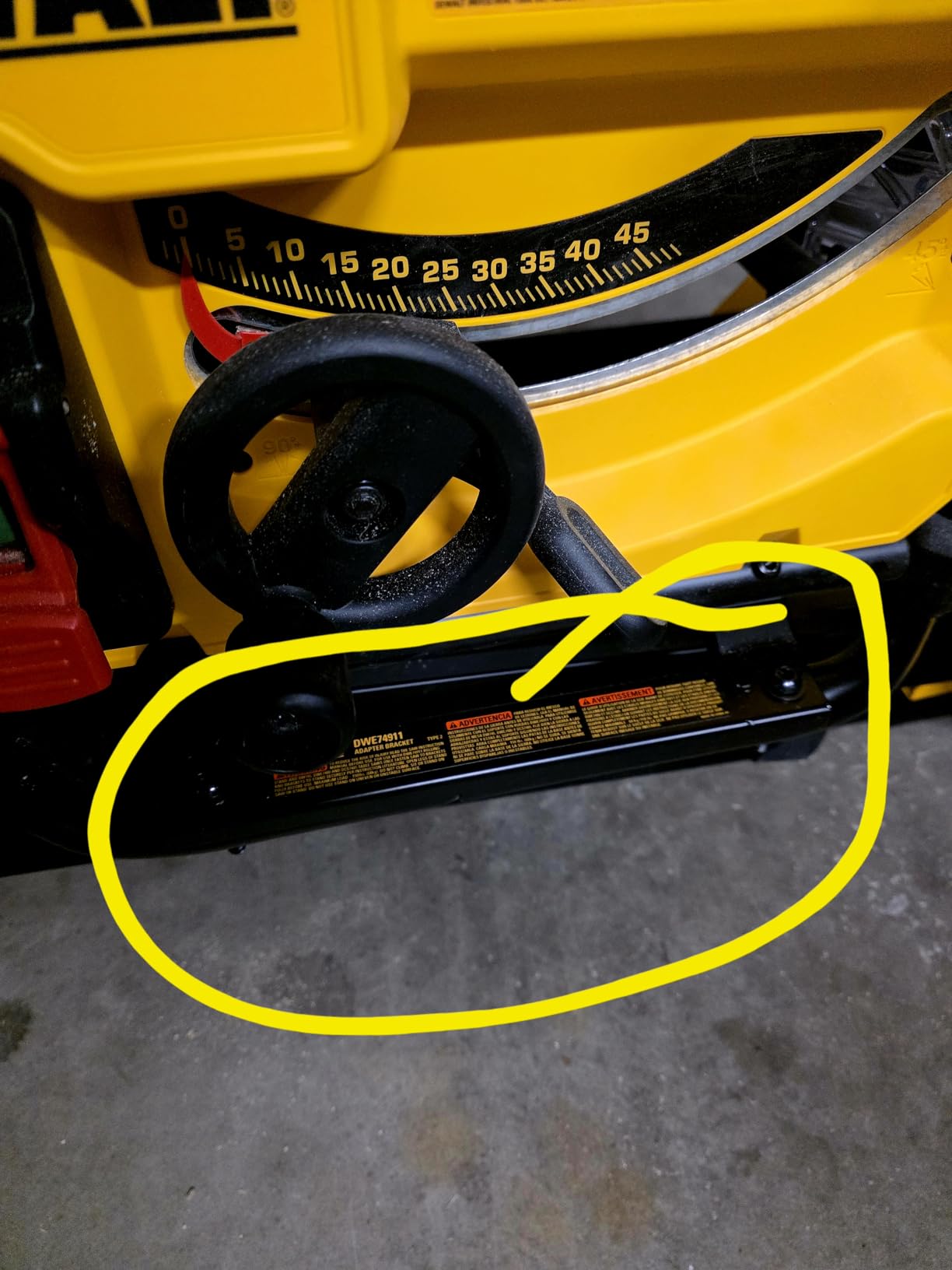 DEWALT DWE74911 Rolling Table Saw Stand customer photo 1