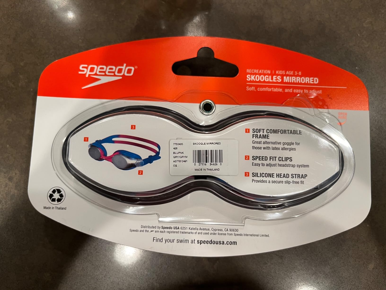 Speedo Kids Skoogles Swim Goggle customer photo 1