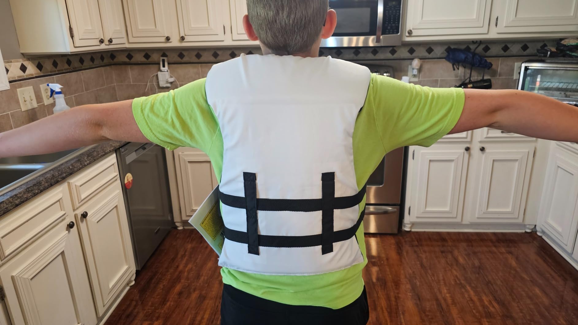 Hardcore Life Jacket Paddle Vest; Coast Guard Approved Type III PFD Life Vest Flotation Device; Jet ski, Wakeboard, Kayak; Ideal Extra Life Jacket for Your Pontoon Boat customer photo 2