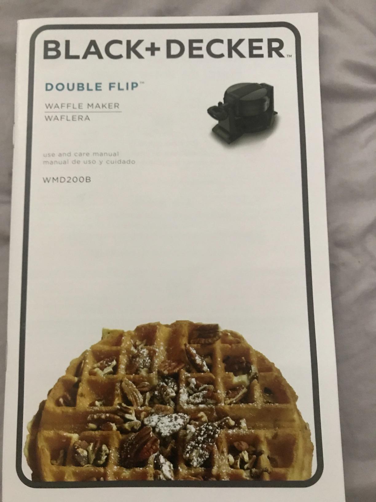 BLACK+DECKER Rotating Belgian Waffle Maker customer photo 2