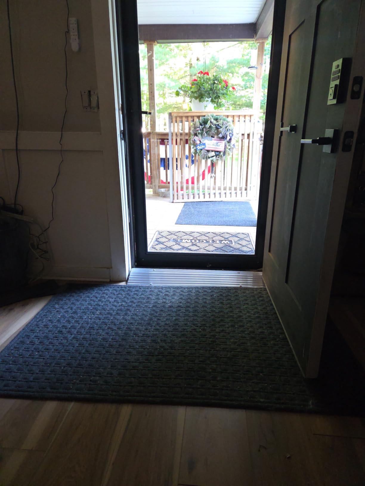 EZ-ACCESS Transitions Modular Entry Ramp, Self Supporting, Aluminum, 1 in customer photo 2
