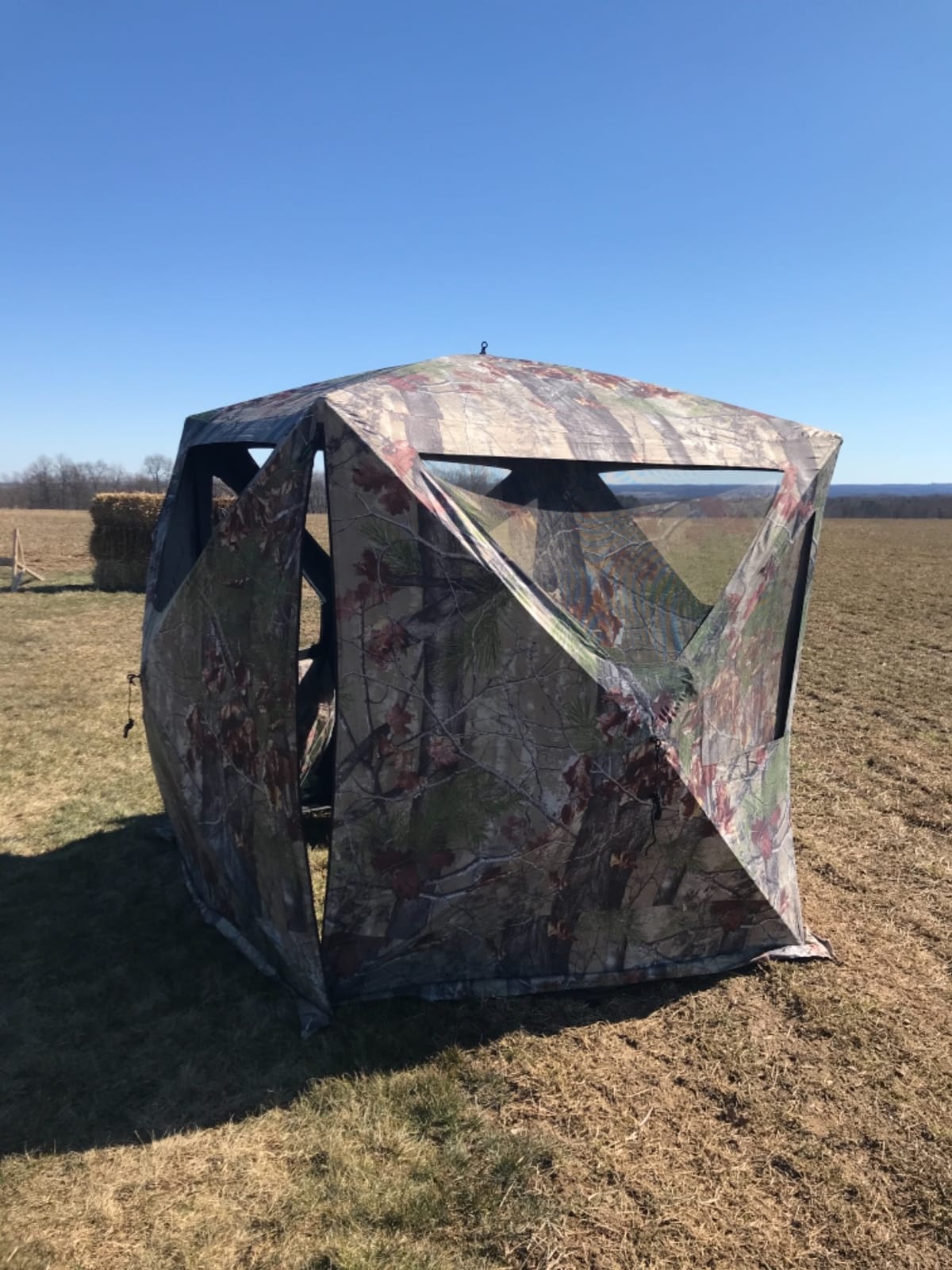 Barronett Big Cat Ground Hunting Blind, 3 Person Pop Up Portable, Backwoods Camo BC350BW customer photo 1