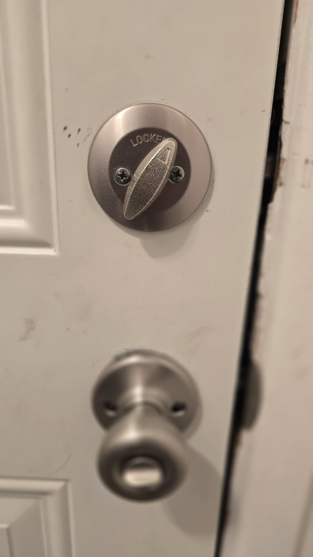 Kwikset 96900-381 690T 15 SMT BBPKG Satin Nickel Tylo Entry Combo Set customer photo 2