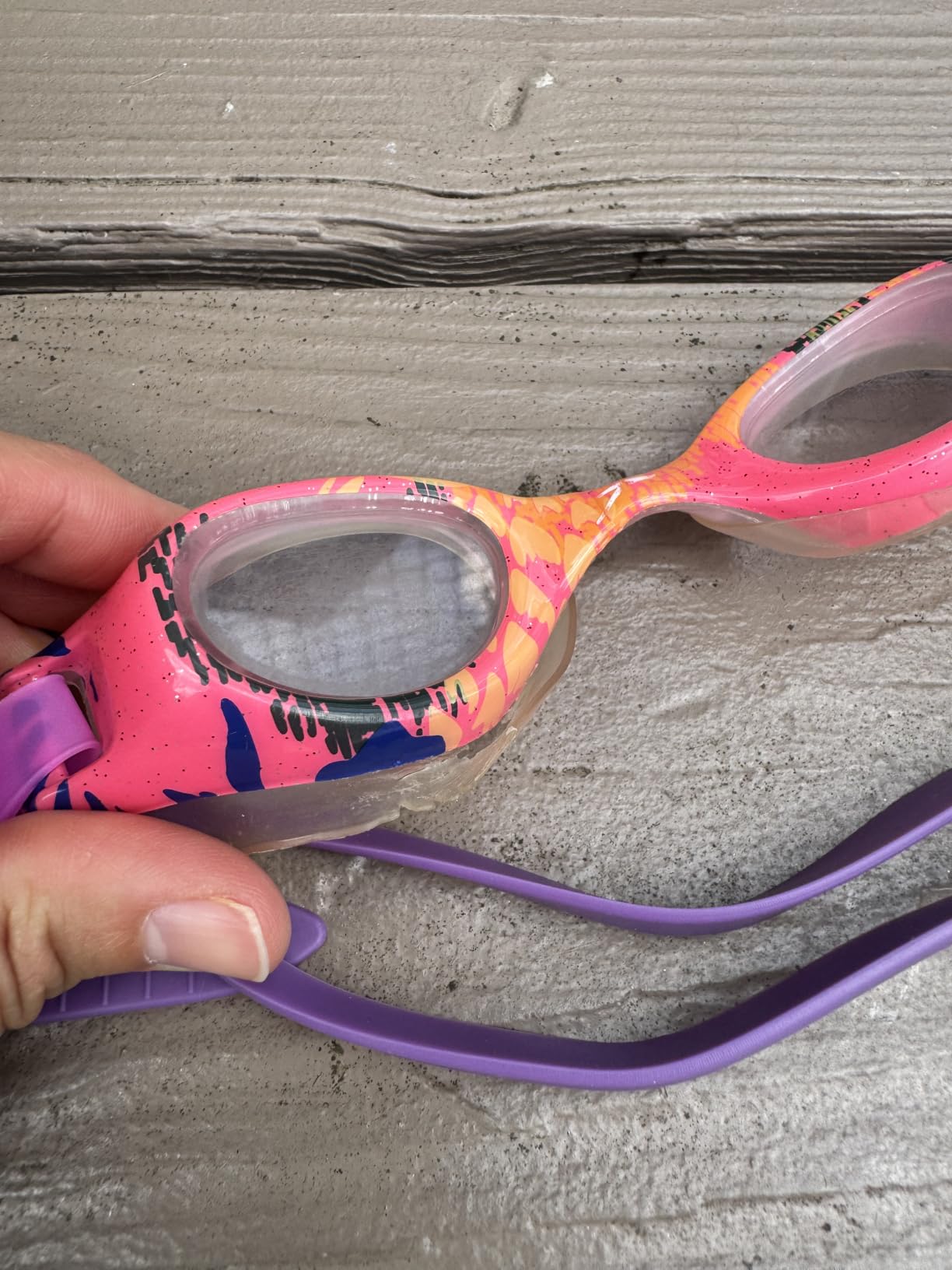 Speedo Unisex-child Swim Goggles Hydrospex Ages 6-12 customer photo 1