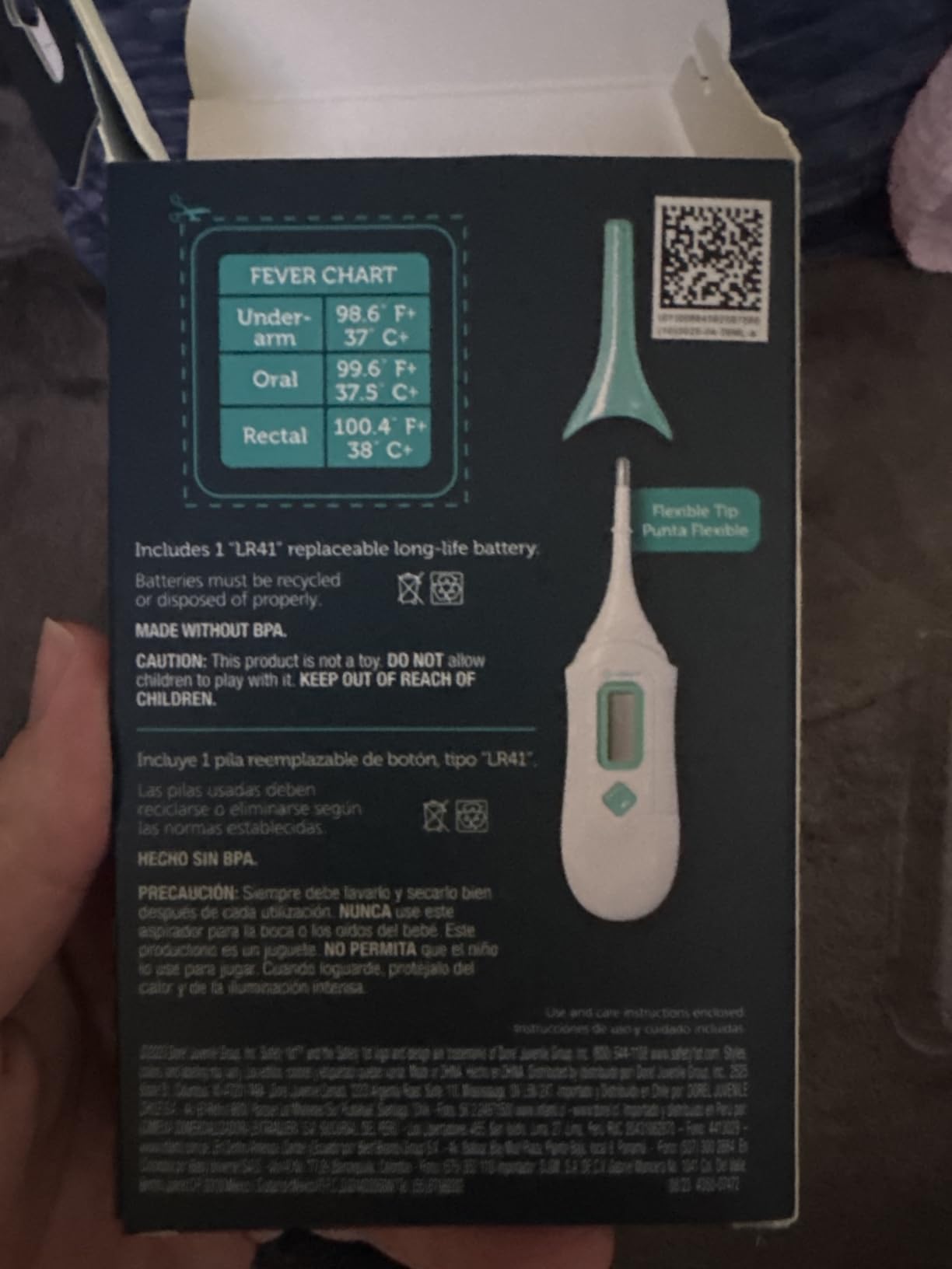 Safety 1st 3-in-1 Nursery Thermometer, Analog customer photo 1