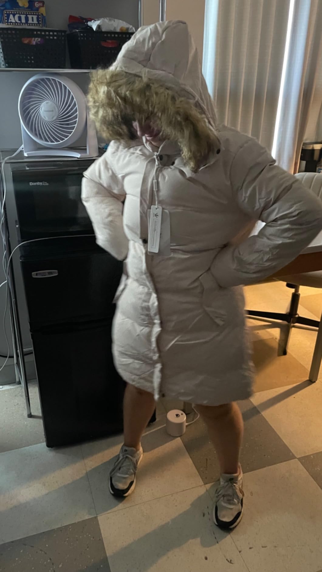 WenVen Women's Winter Thickened Long Puffer Coat Warm Parka Jacket customer photo 1