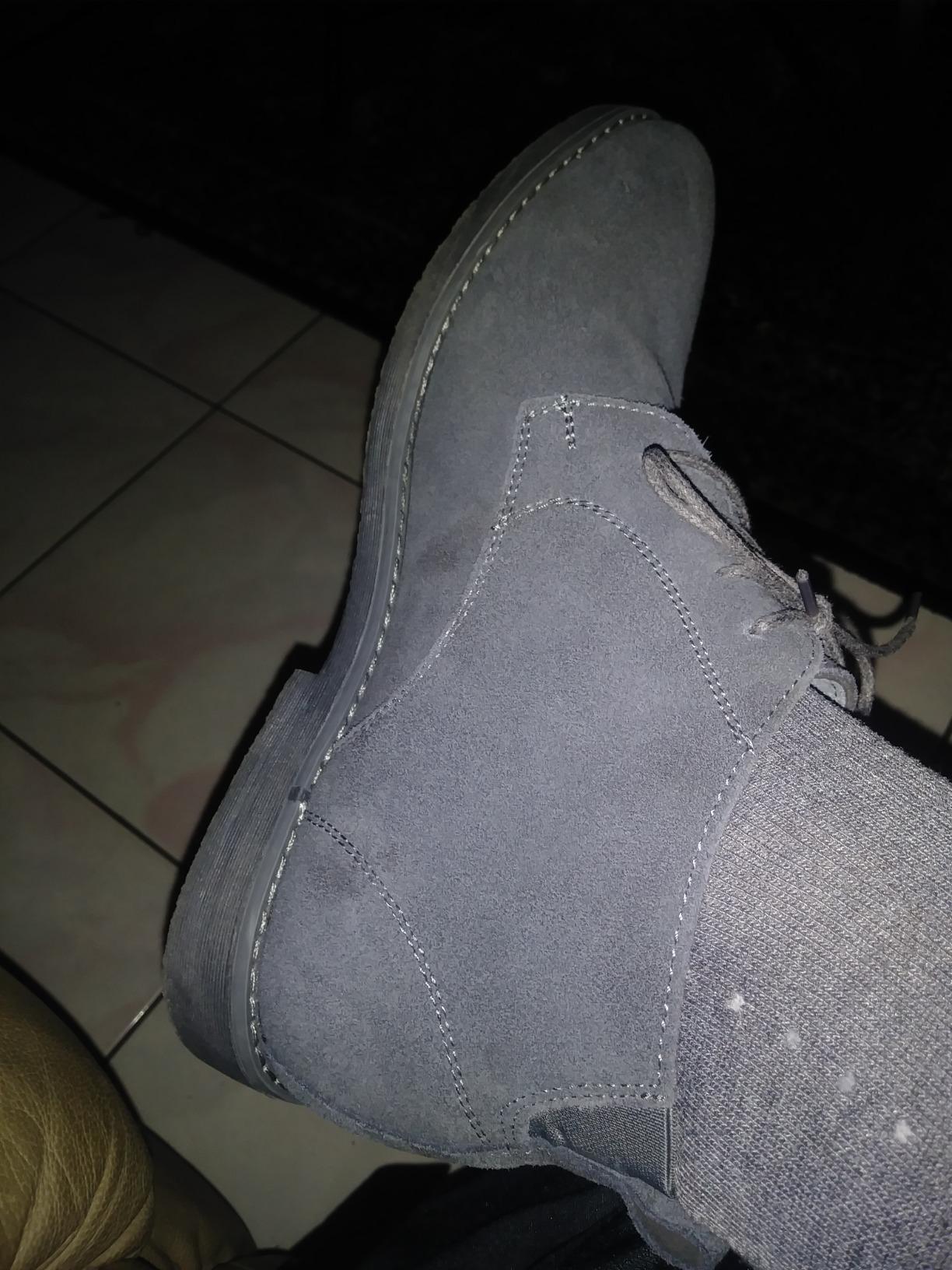 Bruno Marc Men's Classic Suede Dress Chukka Boots customer photo 2