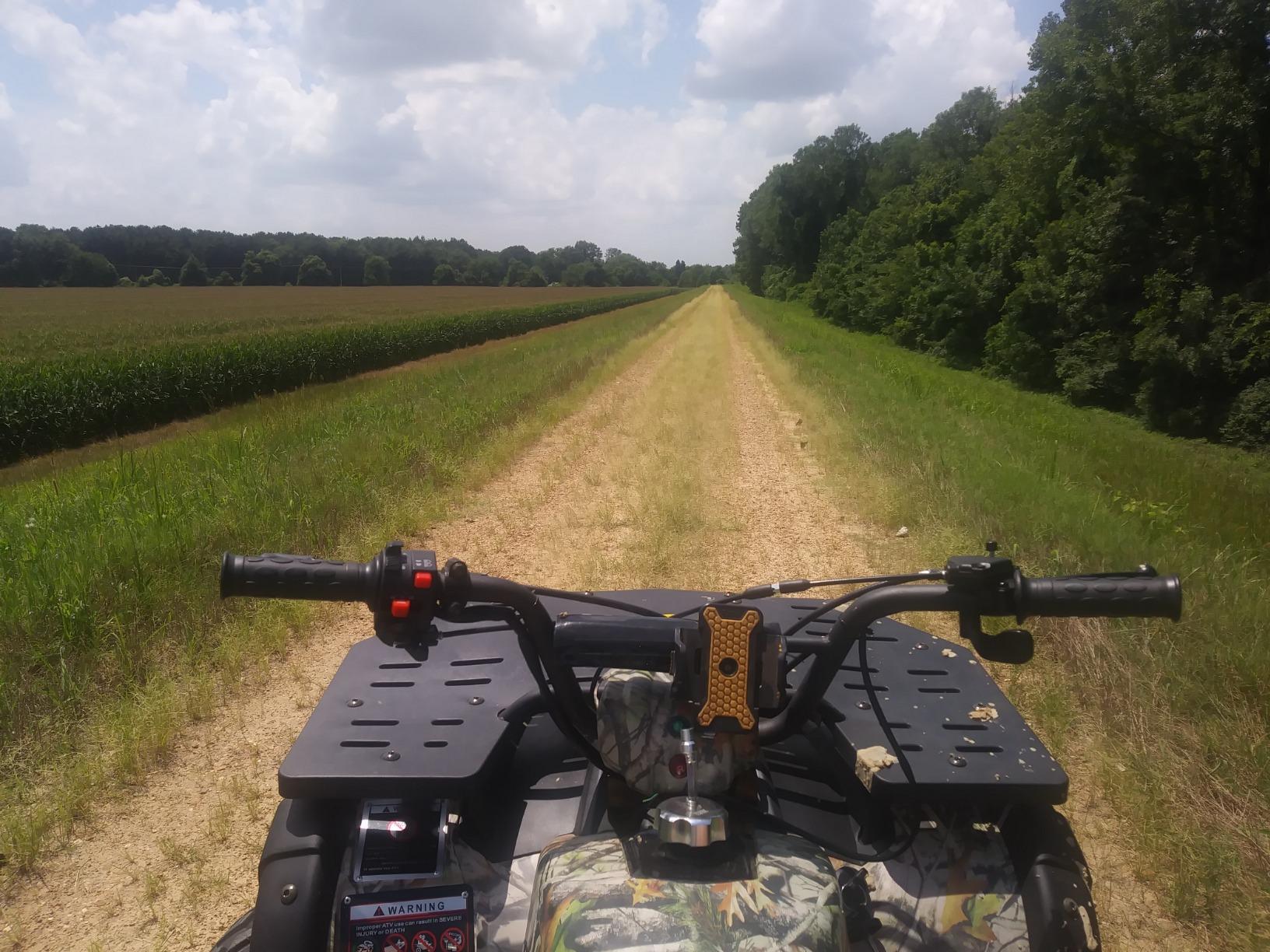 Adult Size ATV with Standard Manual Clutch and Big Tires with Reverse customer photo 2