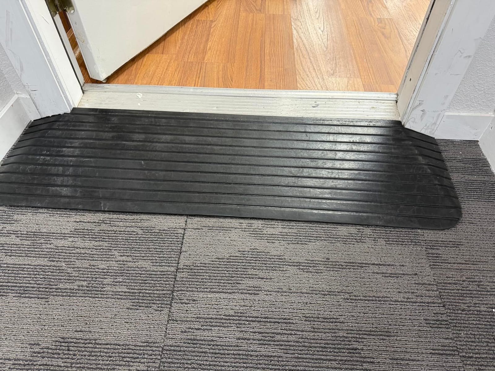 Doorway Threshold Ramp, Wheelchair Scooter, Rubber, 2