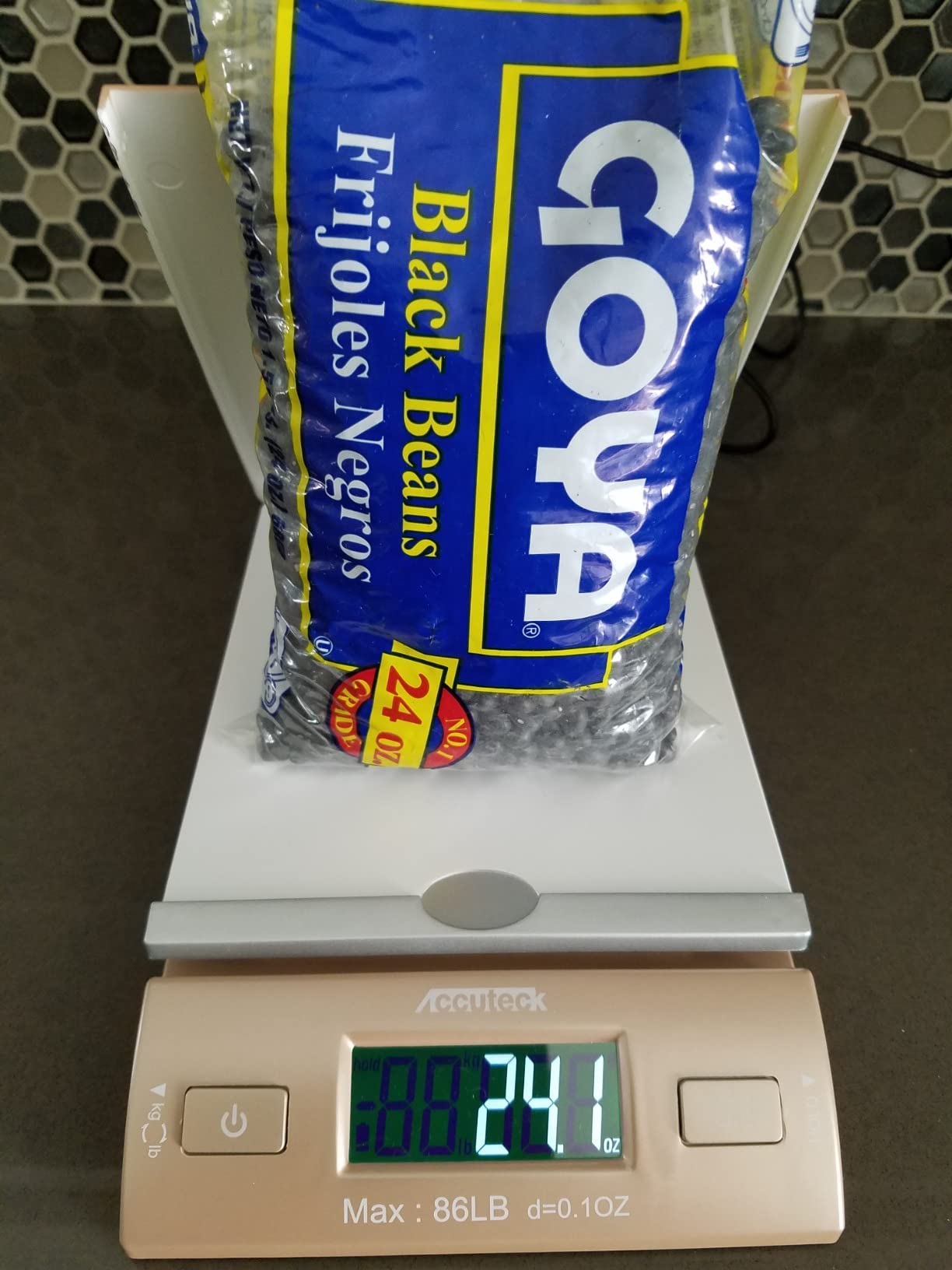 Accuteck Gold 86Lbs Digital Shipping Postal Scale with Batteries and AC Adapter customer photo 1