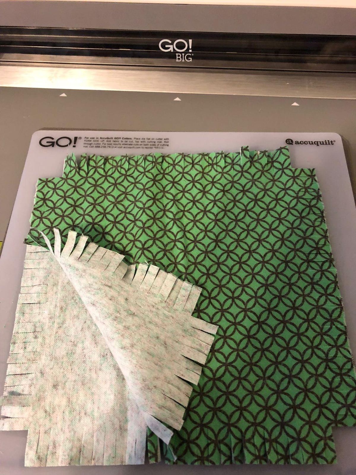 AccuQuilt GO! Big Electric Quilting Fabric Cutter Machine Starter Set customer photo 2