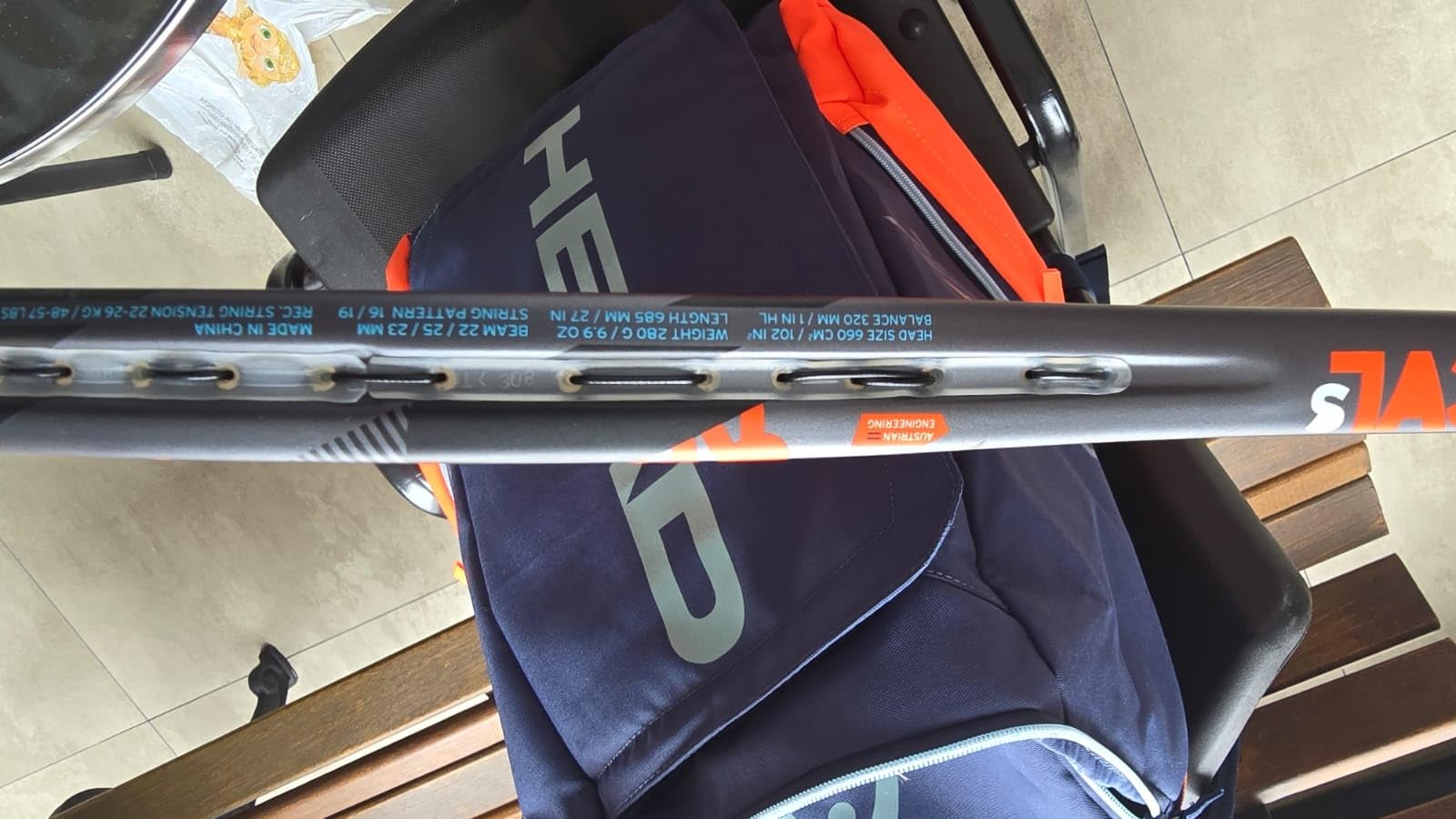 HEAD Graphene XT Radical S Tennis Racket - Pre-Strung 27 Inch Graphite Racquet customer photo 1