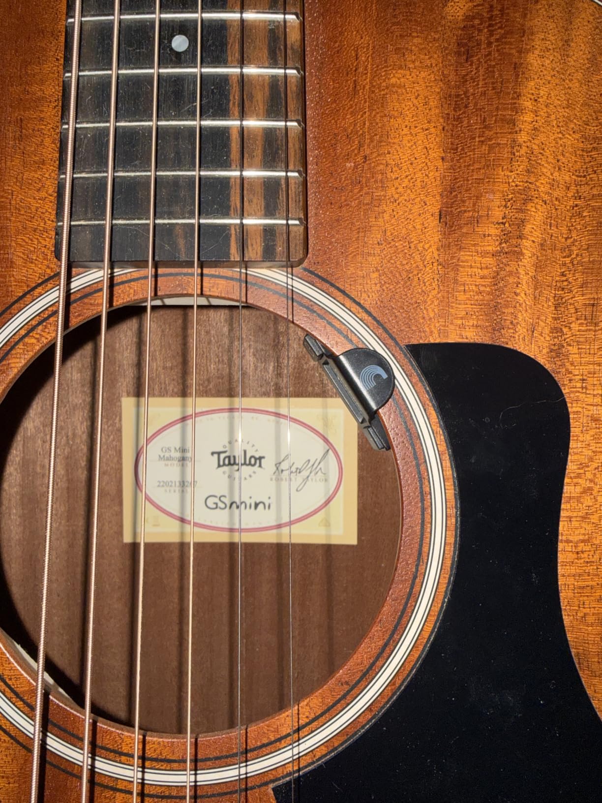 D'Addario NS Micro Soundhole Tuner, Discreet Chromatic Acoustic Guitar customer photo 1