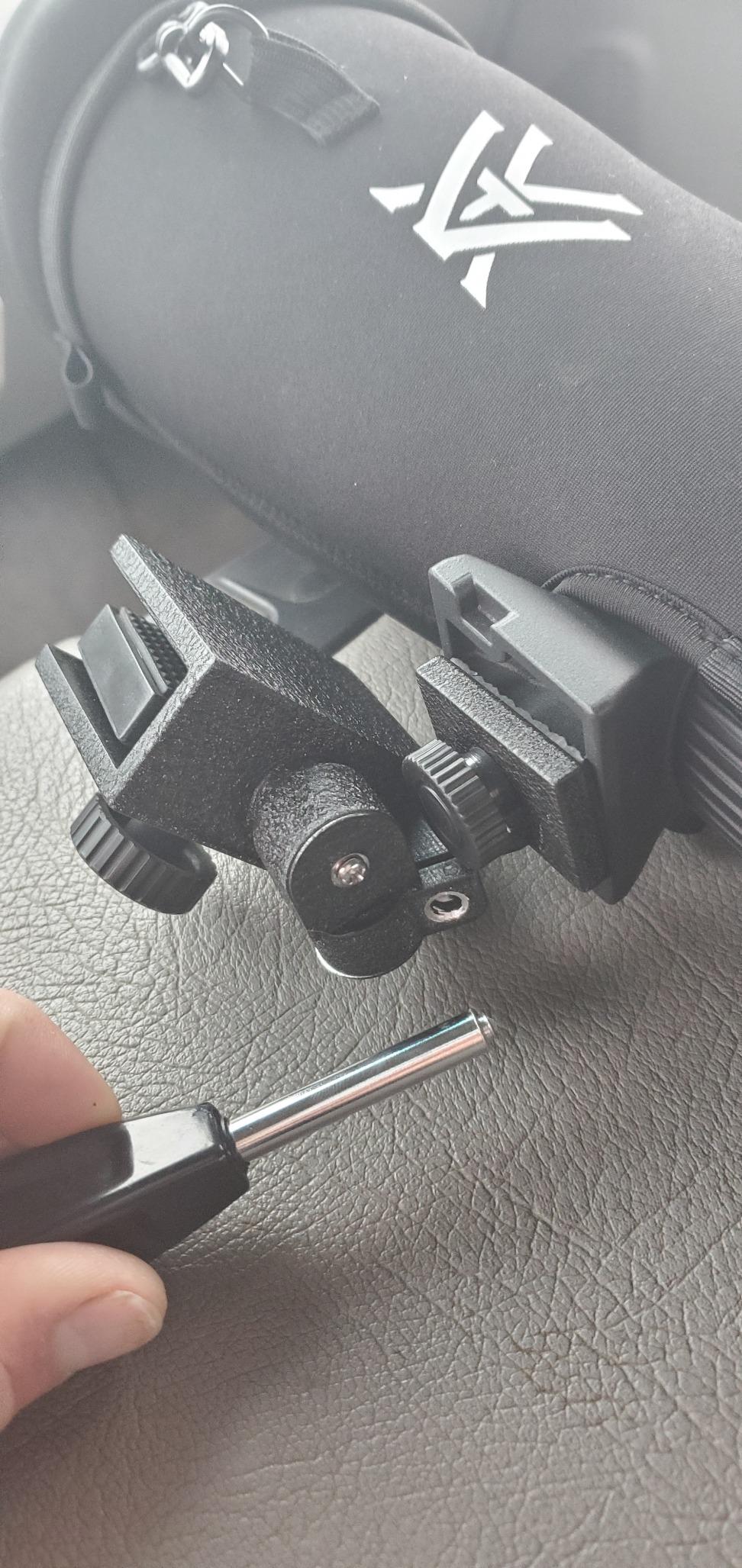 Gosky Adjustable Vehicle Car Window Mount - Binocular Window Mount - Spotting Scope Window Mount customer photo 1