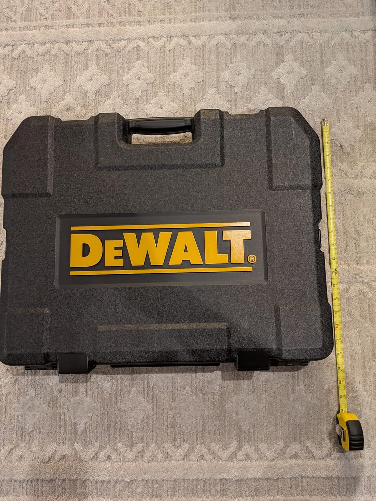 DEWALT 192 Pcs. Mechanics Tool Set, 1/2, 1/4, 3/8 Socket Set, SAE and Metric Socket Wrench Set, Hard Shell Tool Box (DWMT75049) customer photo 1