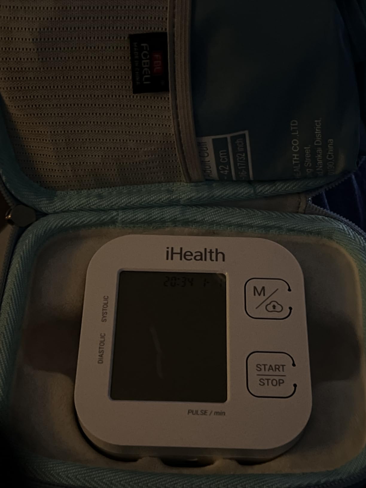 iHealth Track Smart Upper Arm Blood Pressure Monitor with Wide-Range Cuff customer photo 1