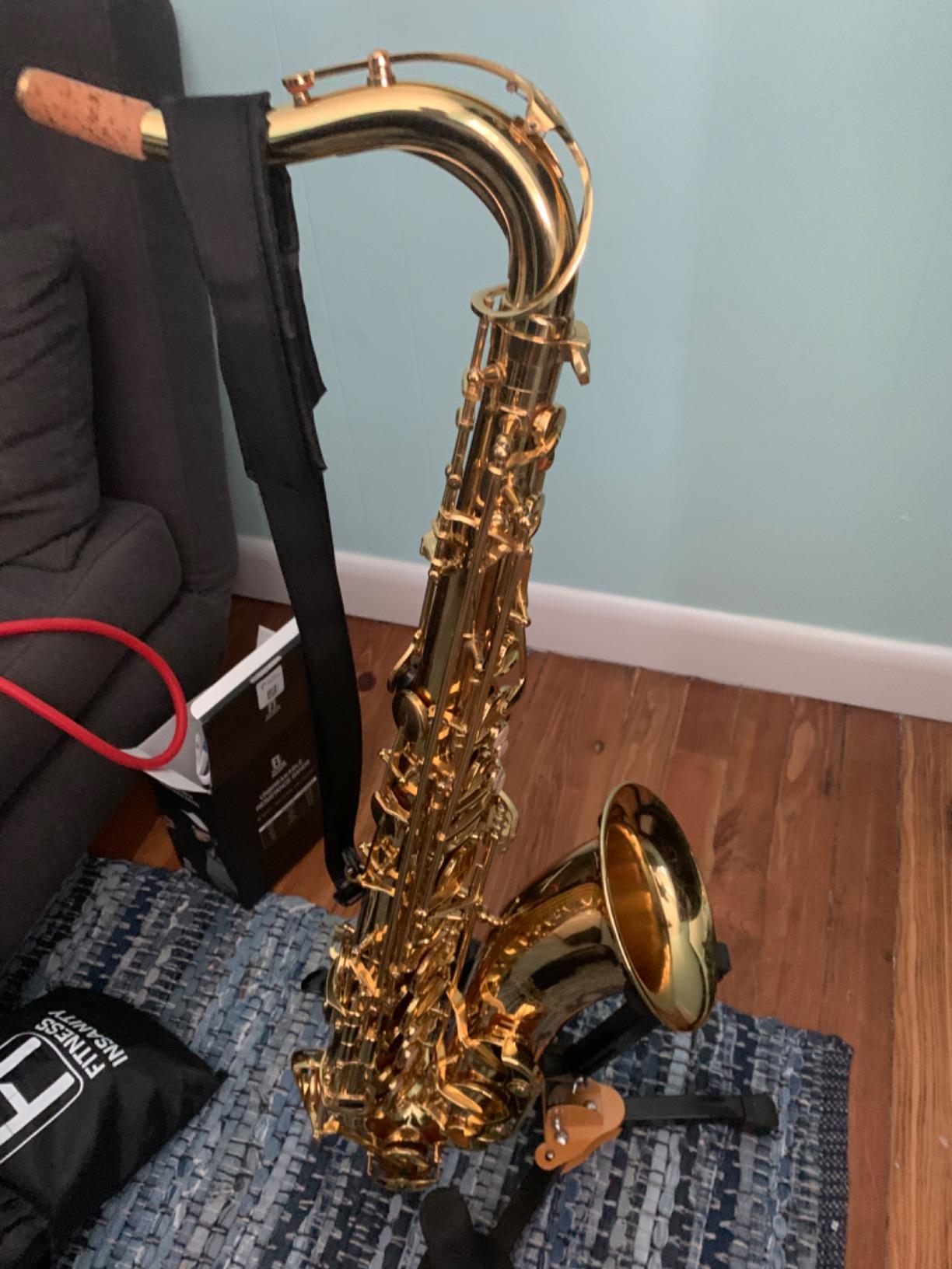Jean Paul Student Tenor Saxophone TS-400 - Golden Brass Lacquered customer photo 2