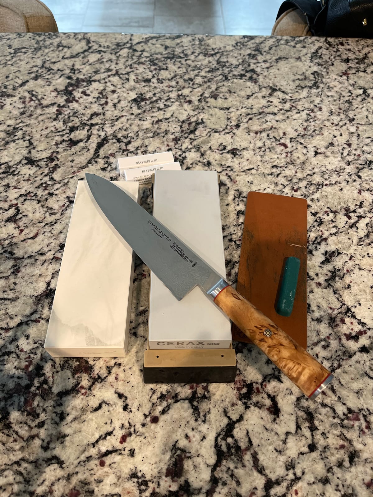 Suehiro Cerax 1010 Grit #1000 Sharpening Stone customer photo 2