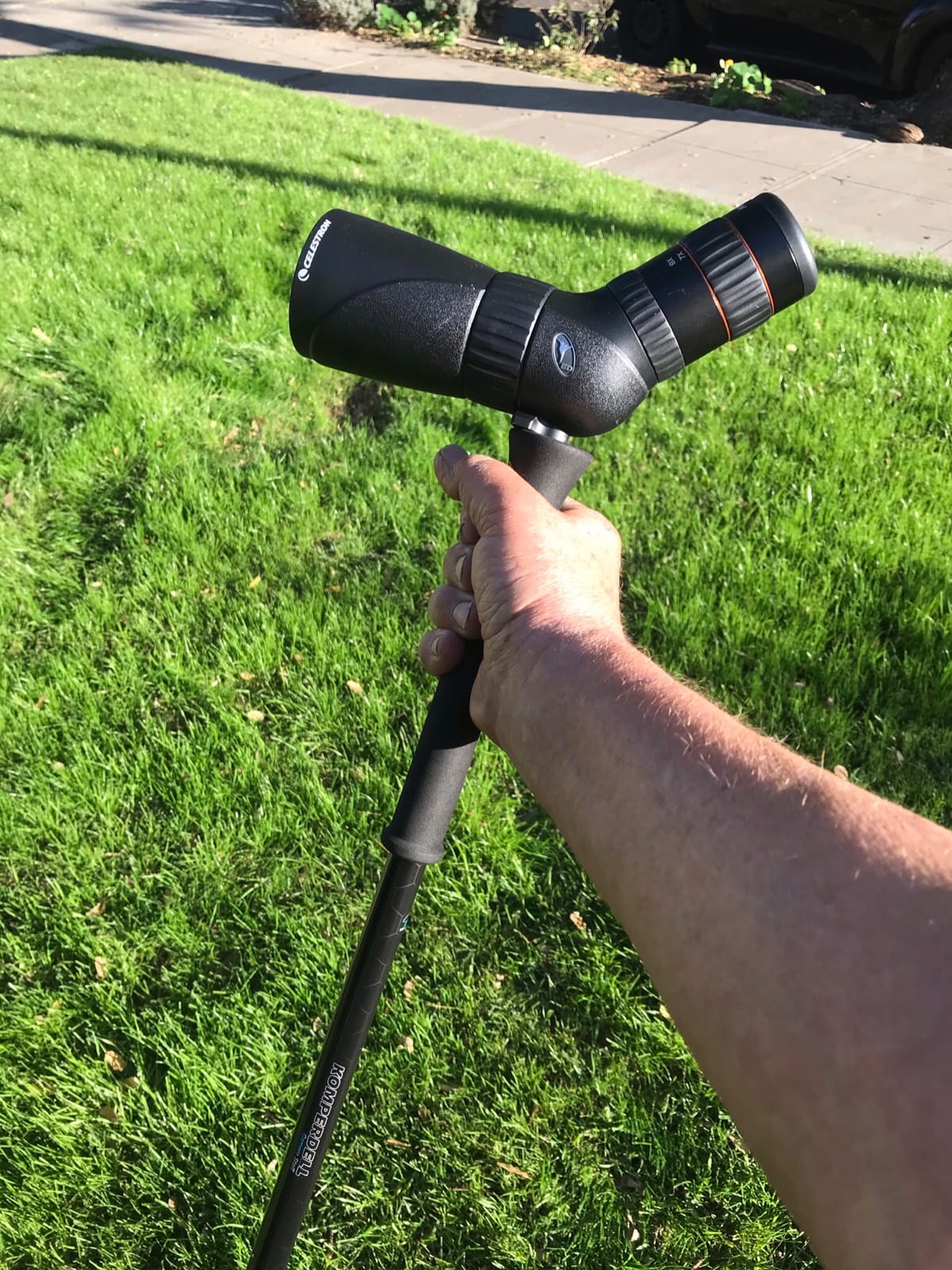 Celestron Hummingbird ED 56mm Angled Micro Spotting Scope – Travel Friendly customer photo 2