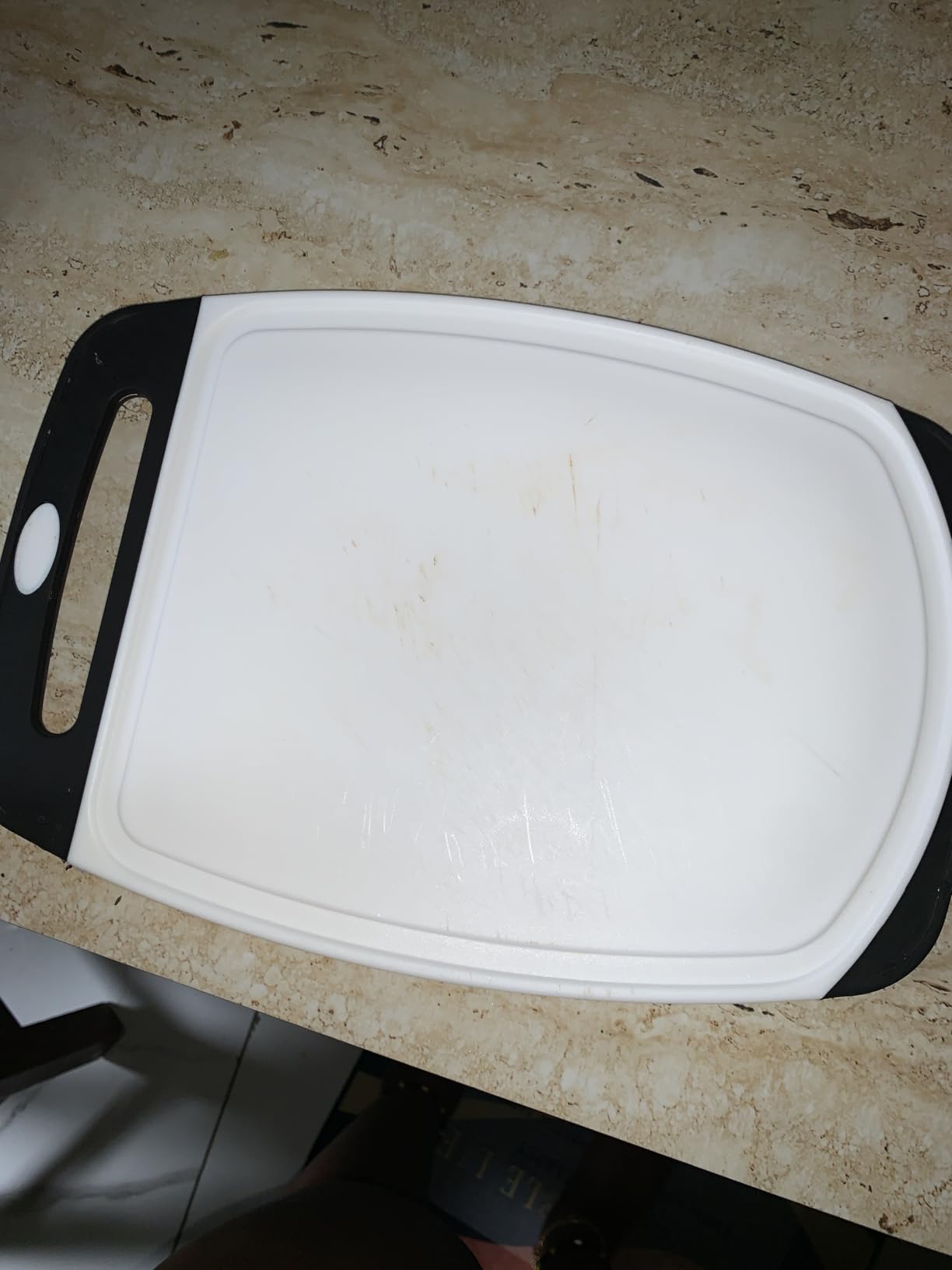 GORILLA GRIP BPA-Free Reversible Kitchen Cutting Board, Set of 3, Black customer photo 1