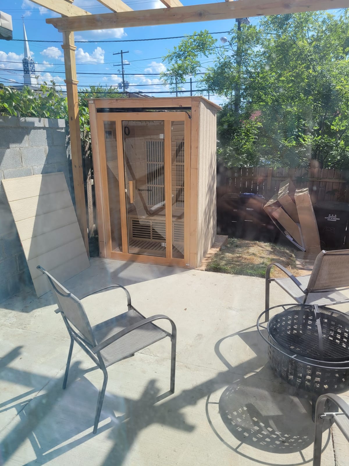 Maxxus Saunas MX-J206-01 Seattle Carbon Far Infrared Sauna for 2 Persons, Hemlock Wood (Curbside Delivery) customer photo 1