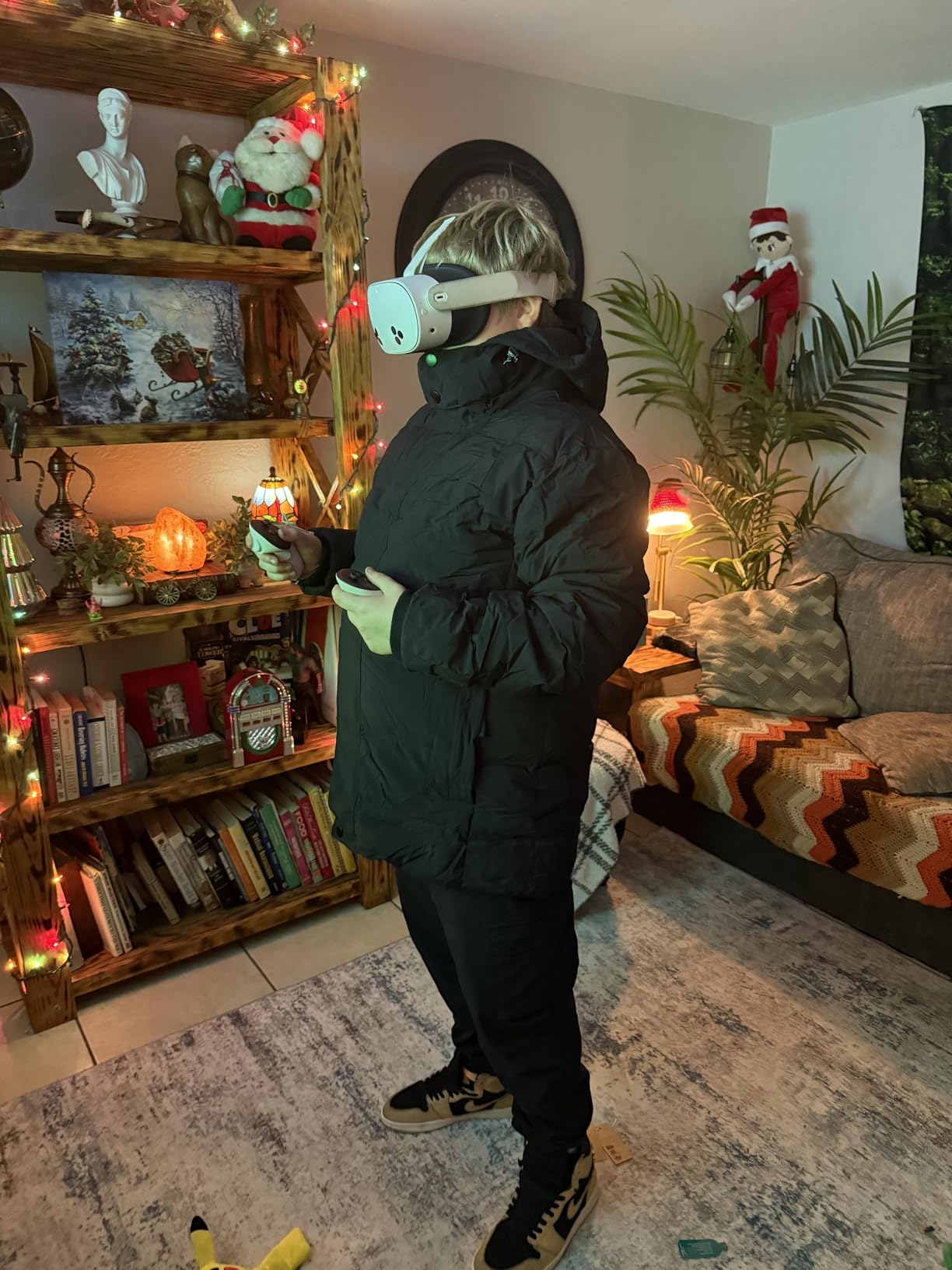 wantdo Men's Puffer Jacket Warm Winter Coat Waterproof Hooded Winter Jacket | Warm Recycled Fabric, Windproof Removable Hood, 10000mm Waterproof, for Daily, Outdoor Work, Ski, Regular and Big Size customer photo 1