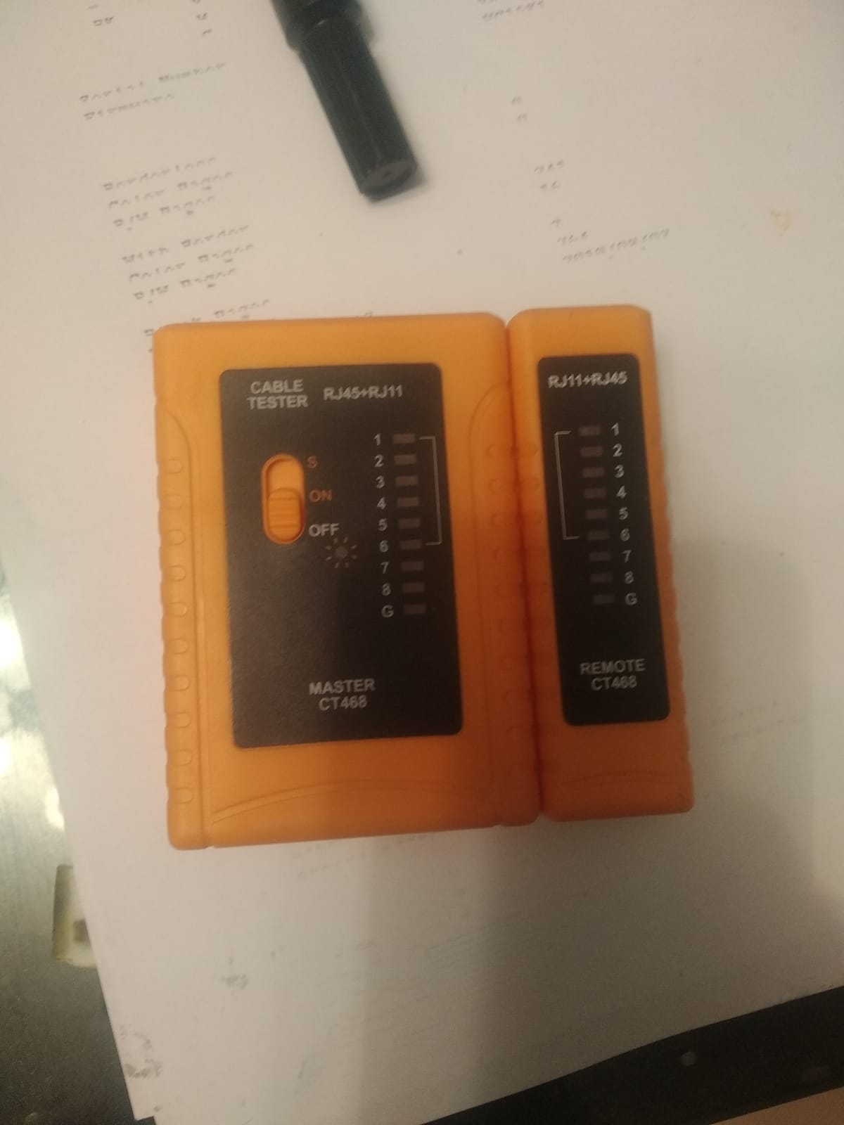 iMBAPrice - RJ45 Network Cable Tester for Lan Phone RJ45/RJ11/RJ12/CAT5/CAT6/CAT7 UTP Wire Test Tool customer photo 2