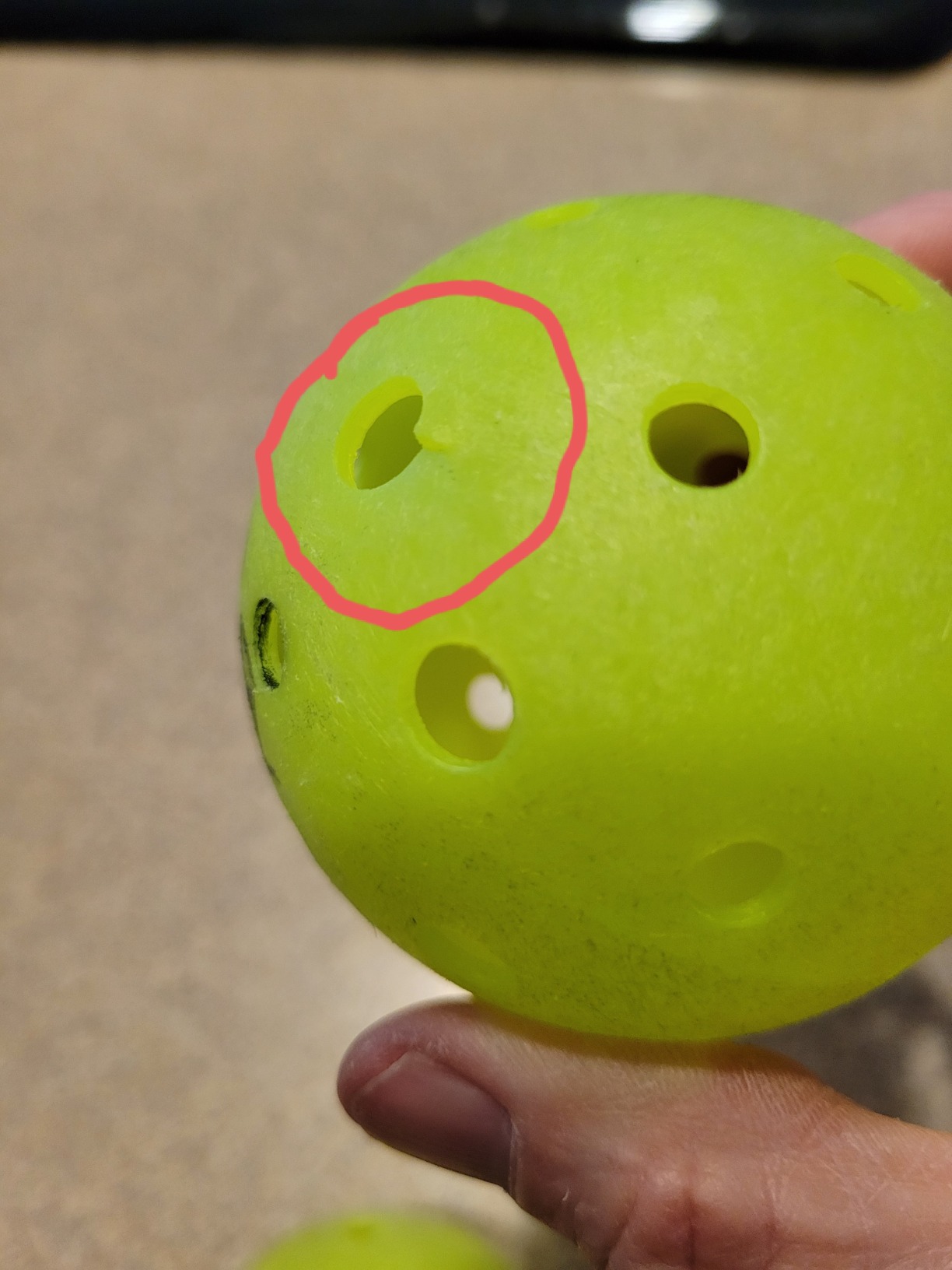 Pickleballs | Outdoor pickleball balls | Neon | Dozen/Pack of 12 | USAPA Approved and Sanctioned for Tournament Play, Professional Perfomance customer photo 2