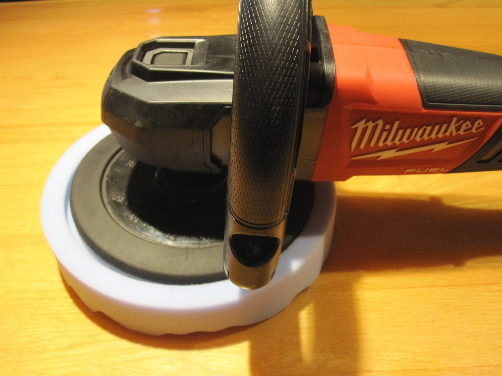 Milwaukee 2738-20 M18 18-Volt Fuel Lithium-Ion Brushless Cordless 7 inch Variable Speed Polisher (Tool-Only) customer photo 1