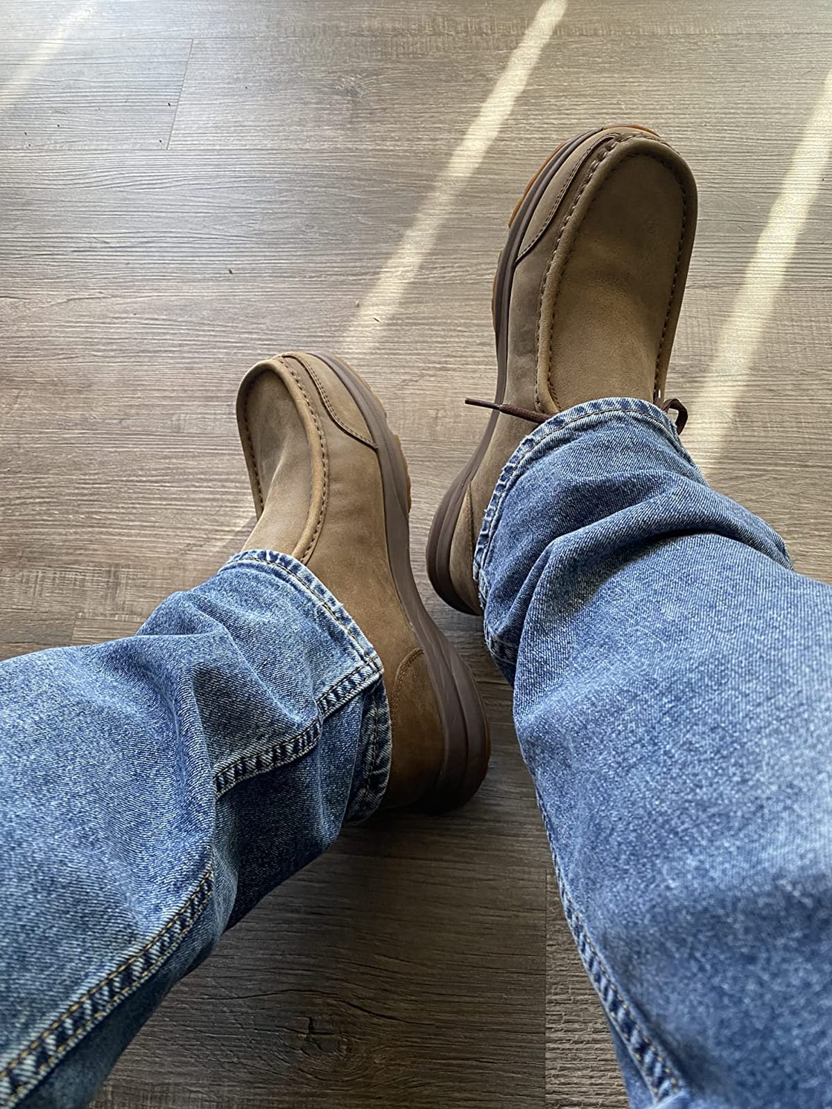 ARIAT Men's Spitfire Lace-Up Casual Boots - Brown customer photo 2
